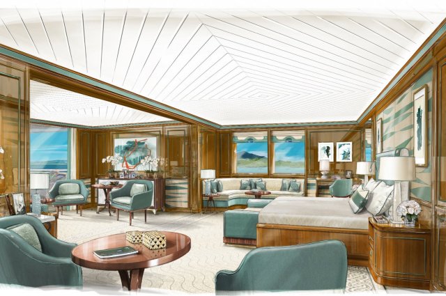 Suite yacht - concept PINTO Paris